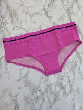 Victoria's Secret PINK Logo Cotton Hiphugger Hipster Panties XXL NWT
